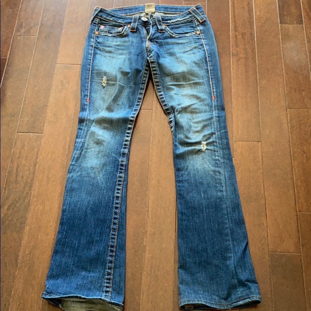 True Religion “Bobby” Boot Leg Jeans